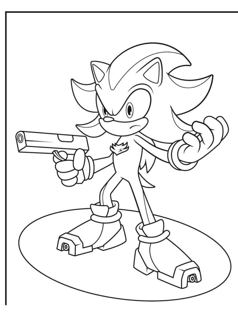 Shadow Coloring Pages