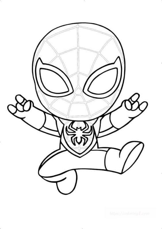 Free Ghost Spider Coloring Page: Bring Your Artistry to Life