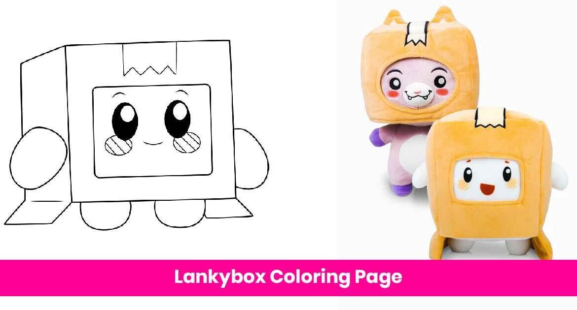 Get 21 Free LankyBox Coloring Pages for Instant Download